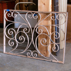 #35930 - Vintage Wrought Iron Ornamental Panel image