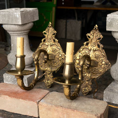 #39549 - Brass Candle Wall Sconces image