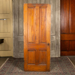 #43106 - 30x76 Salvaged Antique 4 Panel Interior Door image