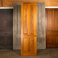 #46529 - 28x96 Salvaged Interior 4 Panel Wood Door image