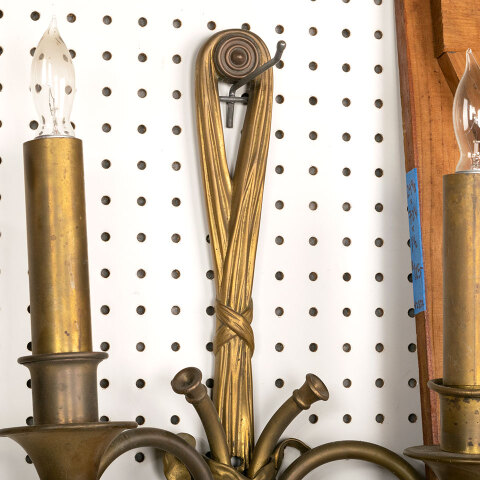 #40461 Antique Brass Interior Sconces image 3