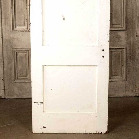 #45781 30x80 Antique 2 Panel Wood Interior Door image 3