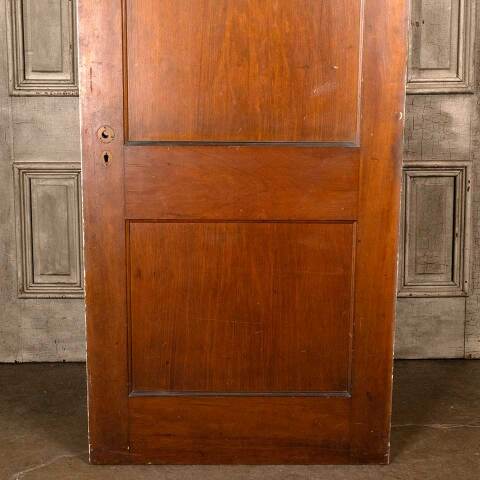 #46052 32x79 Antique 2 Panel Wood Interior Door image 3