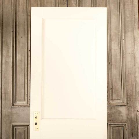 #46414 30x79 Antique 2 Panel Wood Interior Door image 6
