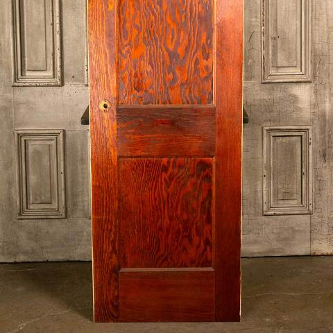 #46428 24x78 Antique 2 Panel Wood Interior Door image 3