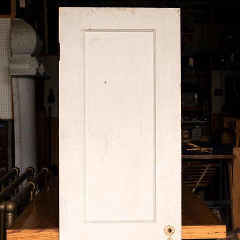 #7967 24x75 Salvaged Antique 2 Panel Interior Door image 2