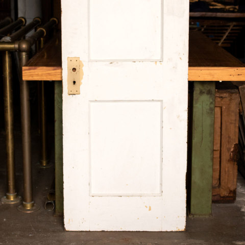 #7967 24x75 Salvaged Antique 2 Panel Interior Door image 6