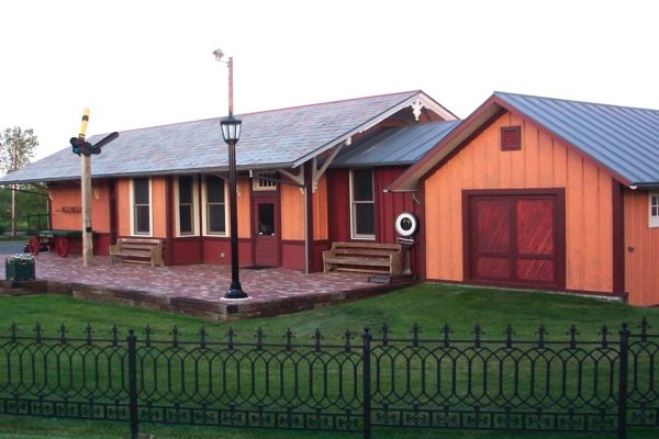 Restored 1880’s Train Depot Building For Sale *UPDATE Train Depot Saved!
