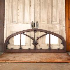 #24217 - Salvaged&nbsp;Antique&nbsp;Oak&nbsp;Gothic&nbsp;Church&nbsp;Window&nbsp;image