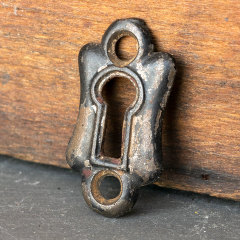 #27212 - Antique Skeleton Keyhole Cover Plate image