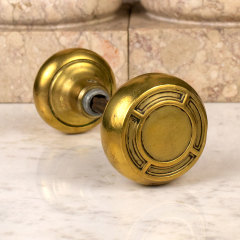 #27332 - Salvaged Antique Doorknob Set image
