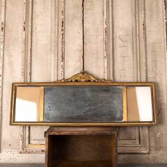 #34606 - 33x13&nbsp;Antique&nbsp;Wall&nbsp;Mirror&nbsp;w/&nbsp;Photo&nbsp;Frames&nbsp;image