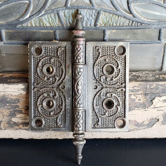 #38271 - Antique Steeple Finial Door Hinge image