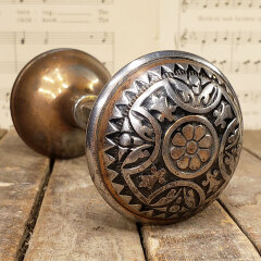 #38686 - Antique Sargent Metal Doorknobs image