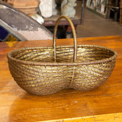 #39239 - Metal Wire Basket with Handle image