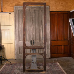 #39590 - 32x96 Salvaged Antique Wood Screen Door image