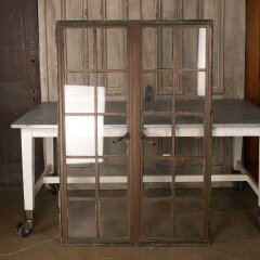 #39689 - 44&nbsp;x&nbsp;64&nbsp;Salvaged&nbsp;Metal&nbsp;Casement&nbsp;Window&nbsp;image