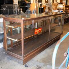 #40190 - Antique&nbsp;Shoe&nbsp;Store&nbsp;Showcase&nbsp;Display&nbsp;Cabinet&nbsp;image