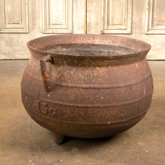 #41074 - Antique 15 Gallon Cast Iron Cauldron image