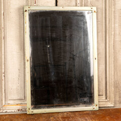 #42899 - Vintage Beveled Glass Mirror in Metal Frame image