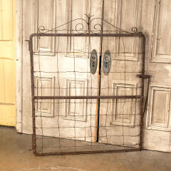 #42904 - Antique Rusty Wrought Iron Garden Gate image