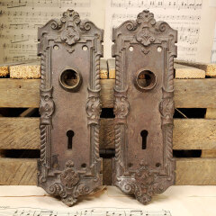 #43311 - Antique Norwalk Doorknob Backplates image