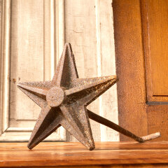 #43876 - Salvaged Antique Cast Iron Building Star image
