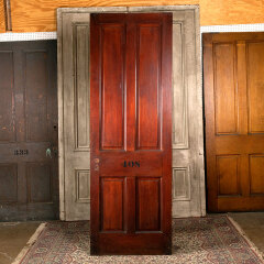 #43906 - 32x93 Salvaged Antique 4 Panel Interior Door image