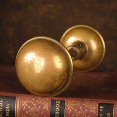 #43956 - Salvaged&nbsp;Antique&nbsp;Brass&nbsp;Doorknobs&nbsp;Hardware&nbsp;image