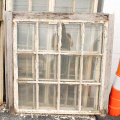 #47753 - 37&nbsp;x&nbsp;40&nbsp;Salvaged&nbsp;12&nbsp;Lite&nbsp;Steel&nbsp;Casement&nbsp;Window&nbsp;image