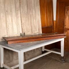 #48274 - Salvaged Antique Oak Fireplace Mantel Shelf image