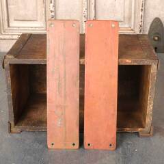 #48952 - Antique&nbsp;Brass&nbsp;Push&nbsp;Plates&nbsp;Door&nbsp;Hardware&nbsp;image