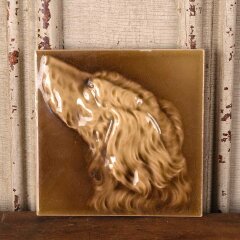 #49077 - 6x6&nbsp;Cambridge&nbsp;Encaustic&nbsp;Fireplace&nbsp;Dog&nbsp;Tile&nbsp;image