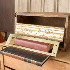 #50055 - Salvaged&nbsp;Brass&nbsp;Entry&nbsp;Door&nbsp;Mail&nbsp;Slot&nbsp;image