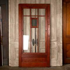 #50095 - 42x85 Salvaged Antique Wood Storm Door image