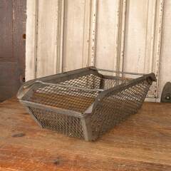 #50178 - Industrial Metal Basket with Handles image