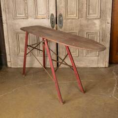 #50235 - Antique Folding Wood Ironing Board image