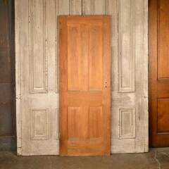 #50349 - 28x76 Antique 4 Panel Pine Interior Door image