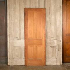 #50351 - 28x76 Antique 4 Panel Pine Interior Door image