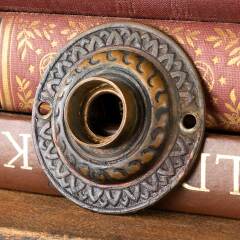 #50368 - Antique&nbsp;Bronze&nbsp;Doorknob&nbsp;Rosette&nbsp;Hardware&nbsp;image