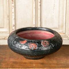 #50402 - Japanese Ceramic Bowl with Floral Motif image