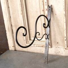 #50493 - Wrought Iron Wall Mount Plant Hanger Bracket image