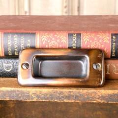 #50558 - Antique&nbsp;Japanned&nbsp;Brass&nbsp;Window&nbsp;Sash&nbsp;Lift&nbsp;image