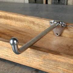#50611 - Vintage&nbsp;Chrome&nbsp;Finish&nbsp;Garment&nbsp;Hook&nbsp;image