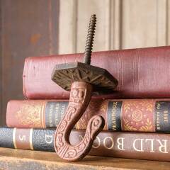 #50643 - Antique Ornate Cast Iron Chandelier Hook image