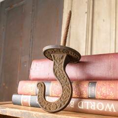 #50646 - Antique Ornate Cast Iron Chandelier Hook image