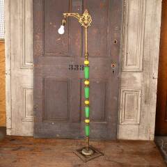 #50748 - Antique Art Deco Jadeite Floor Lamp image