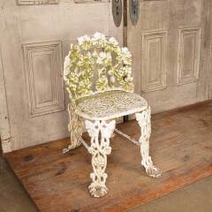 #50773 - Vintage&nbsp;Cast&nbsp;Iron&nbsp;Garden&nbsp;Patio&nbsp;Chair&nbsp;image