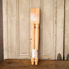 #50824 - Set of 4 Turned Pine Wood Table Legs image