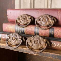 #50879 - Antique Metal Furniture Drawer Bail Pulls image